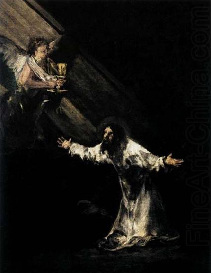 Francisco de goya y Lucientes Christ on the Mount of Olives china oil painting image